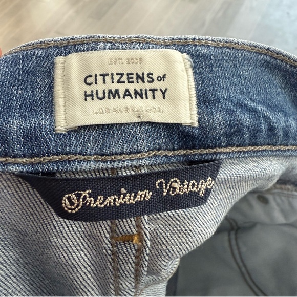 Citizens Of Humanity Premium Vintage Isola Cropped Bootcut Jeans in Lawless 27 - Picture 7 of 16